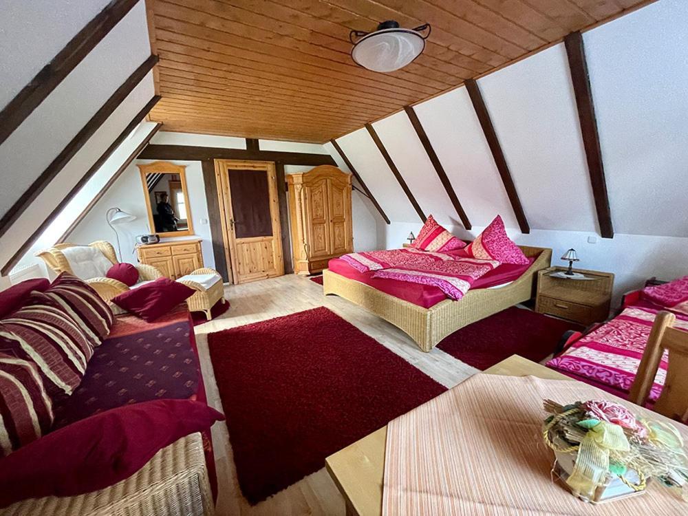 Ferienwohnung Zum Heuschober Burg  Exterior foto
