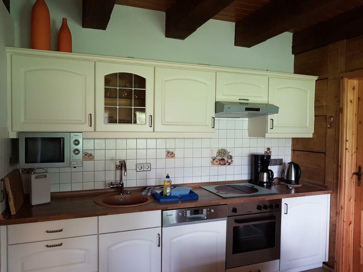 Ferienwohnung Zum Heuschober Burg  Exterior foto